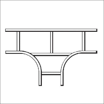 NIEDAX 21268 T-Stueck kabelladder