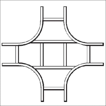 NIEDAX 21283 Kruisstuk kabelladder