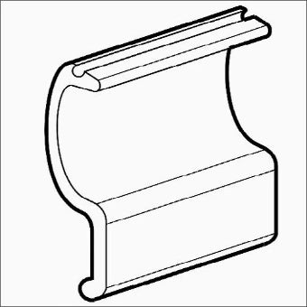 NIEDAX 30417 Koppelplaat fuer wandgoot