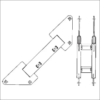 NIEDAX 41114 Bogen/Eckstueck kabelladder