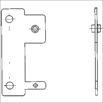 NIEDAX 41215 Verbindingsstuk Kabeltragsystem 85 mm