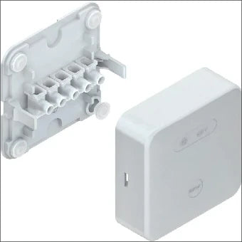 NIEDAX 530012 Dose fuer Wand-/Deckenmontage 78 mm