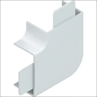 NIEDAX 621266 Verticaal hoekstuk wandgoot 40 mm