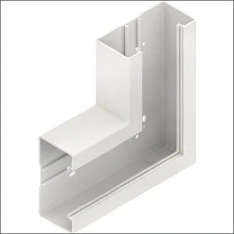 NIEDAX 641203 Verticaal hoekstuk wandgoot 105 mm