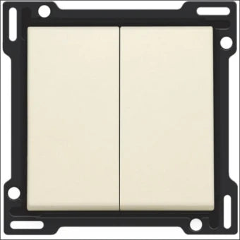 NIKO 100-61505 Bedienelement / Zentralplatte Schalterprogramm 45 mm