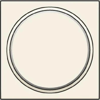 NIKO 100-64006 Bedienelement / Zentralplatte Schalterprogramm 45 mm
