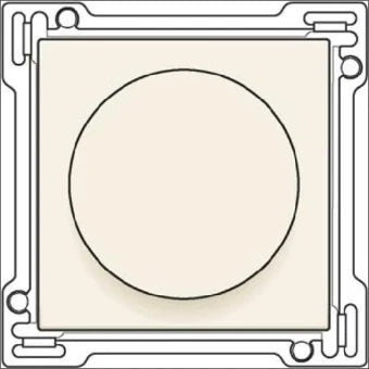 NIKO 100-65926 Bedienelement / Zentralplatte Schalterprogramm 45 mm