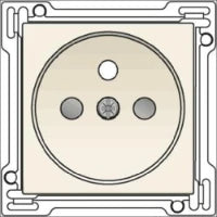 NIKO 154-66908 Bedienelement / Zentralplatte Schalterprogramm 45 mm