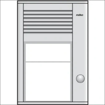 NIKO 10-151 Deurstation deurcommunicatie