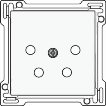 NIKO 101-69010 Bauteil / Zentralplatte Kommunikations-Schalterprogramm