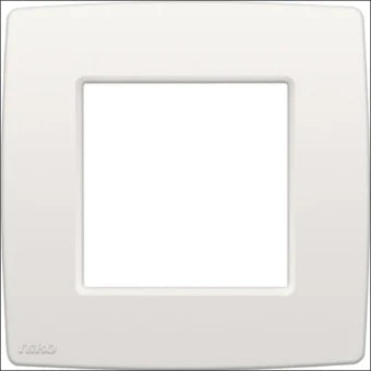 NIKO 101-76100 Abdeckrahmen Schalterprogramm 8.9 mm