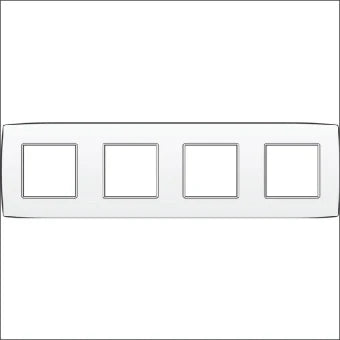 NIKO 101-76400 Abdeckrahmen Schalterprogramm 8.9 mm