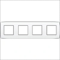 NIKO 101-76700 Abdeckrahmen Schalterprogramm 8.9 mm