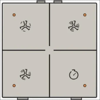 NIKO 102-52054 Tastsensor Bussystem