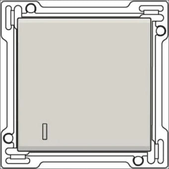 NIKO 102-60005 Bedienelement / Zentralplatte Schalterprogramm 45 mm