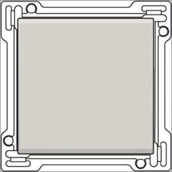 NIKO 102-61105 Bedienelement / Zentralplatte Schalterprogramm 45 mm