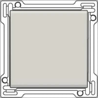 NIKO 102-61505 Bedienelement / Zentralplatte Schalterprogramm 45 mm