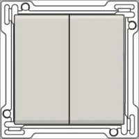 NIKO 102-66601 Bedienelement / Zentralplatte Schalterprogramm 45 mm