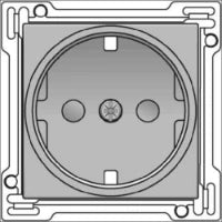 NIKO 121-76400 Abdeckrahmen Schalterprogramm 8.9 mm