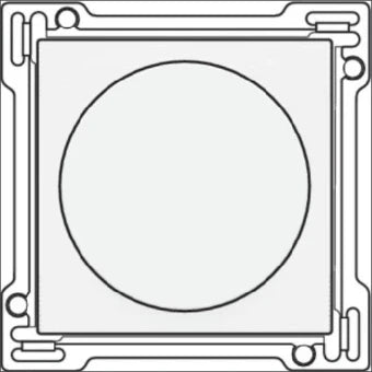 NIKO 111-31000 Bedieningselement /centraalplaat schakelmateriaal