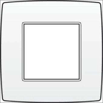 NIKO 111-76100 Abdeckrahmen Schalterprogramm 8.9 mm