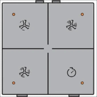 NIKO 121-52054 Tastsensor Bussystem
