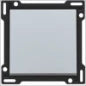 NIKO 121-61505 Bedienelement / Zentralplatte Schalterprogramm 45 mm