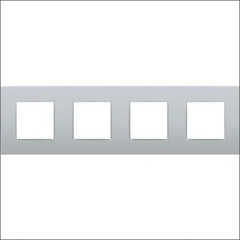 NIKO 121-76400 Abdeckrahmen Schalterprogramm 8.9 mm