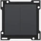 NIKO 122-60005 Bedienelement / Zentralplatte Schalterprogramm 45 mm