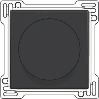 NIKO 122-65938 Bedienelement / Zentralplatte Schalterprogramm 45 mm