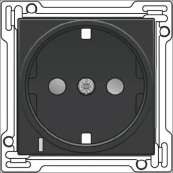 NIKO 122-66908 Bedienelement / Zentralplatte Schalterprogramm 45 mm