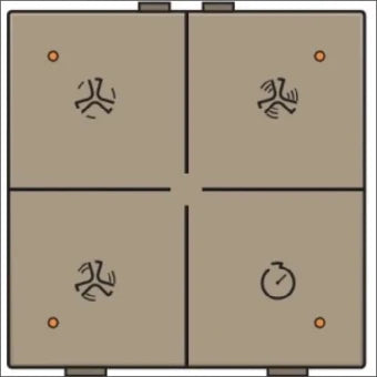 NIKO 123-52054 Tastsensor Bussystem