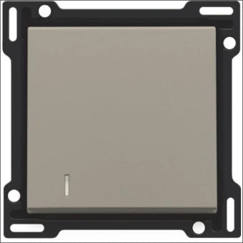 NIKO 123-60005 Bedienelement / Zentralplatte Schalterprogramm 45 mm
