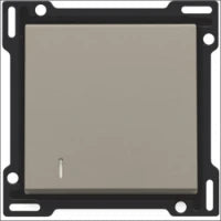 NIKO 123-61507 Bedienelement / Zentralplatte Schalterprogramm 45 mm