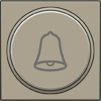 NIKO 123-64007 Bedienelement / Zentralplatte Schalterprogramm 45 mm