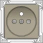 NIKO 123-61505 Bedienelement / Zentralplatte Schalterprogramm 45 mm