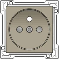 NIKO 123-61507 Bedienelement / Zentralplatte Schalterprogramm 45 mm