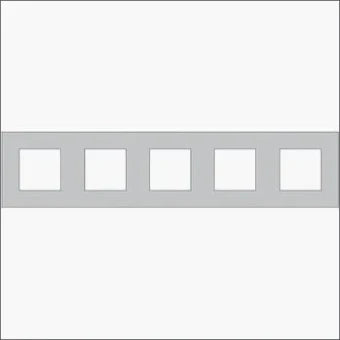 NIKO 150-76005 Abdeckrahmen Schalterprogramm 8.9 mm