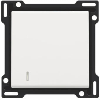 NIKO 154-60005 Bedienelement / Zentralplatte Schalterprogramm 45 mm