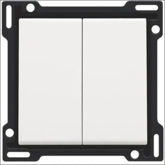 NIKO 154-61505 Bedienelement / Zentralplatte Schalterprogramm 45 mm