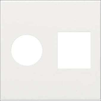 NIKO 154-65702 Bauteil / Zentralplatte Kommunikations-Schalterprogramm