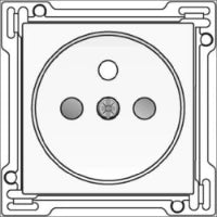 NIKO 154-76400 Abdeckrahmen Schalterprogramm 8.9 mm
