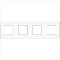 NIKO 154-76005 Abdeckrahmen Schalterprogramm 8 mm