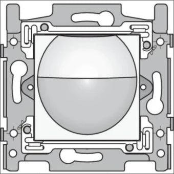 NIKO 154-78011 Bewegungs-/Praesenzmelder komplett 45 mm