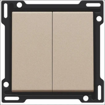 NIKO 157-61505 Bedienelement / Zentralplatte Schalterprogramm 45 mm
