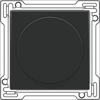 NIKO 161-31000 Bedienelement / Zentralplatte Schalterprogramm 45 mm