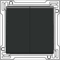 NIKO 161-66601 Bedienelement / Zentralplatte Schalterprogramm 45 mm