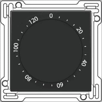 NIKO 161-64906 Bedienelement / Zentralplatte Schalterprogramm 45 mm