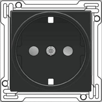 NIKO 161-66901 Bedienelement / Zentralplatte Schalterprogramm 45 mm