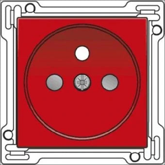 NIKO 199-66606 Bedienelement / Zentralplatte Schalterprogramm 45 mm